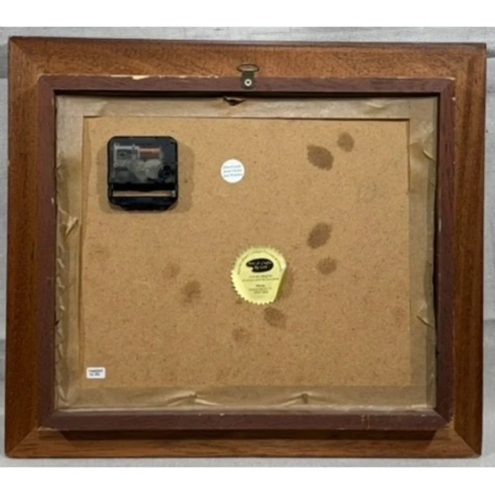 Battle of Britain Supermarine Spitfire Mk 1 Watch Movement Art Wall Clock Frame